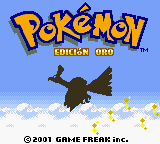 Pokemon - Edicion Oro (Spain) Title Screen